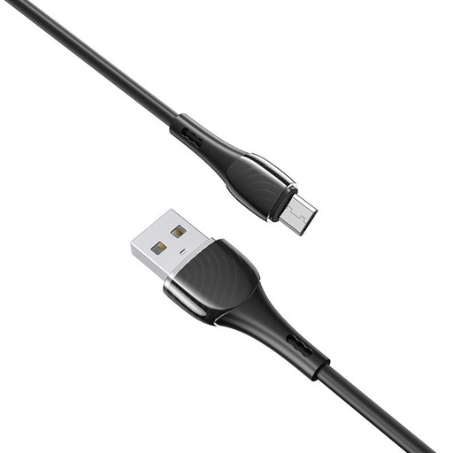 Hoco X49 microUSB kabel, 2.4A, 1M, černá