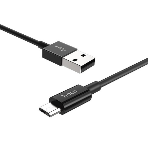 Hoco X23 microUSB kabel, 1M, černá