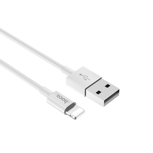 Hoco X23 lightning kabel, 1M, bílá