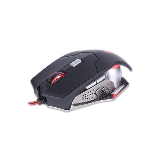 Rebeltec FALCON gaming myš, optický, 2400 dpi, 1,8M délka kabelu, 6 s tlačítky