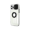 Apple iPhone 12 lens bumper hátlap tok (Fekete)