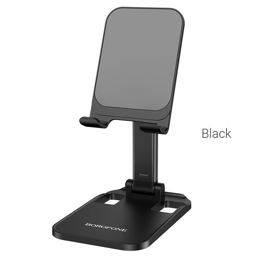 Borofone BH27 stolní telefonní a držák na tablet stojan, 4.7"-7", černá