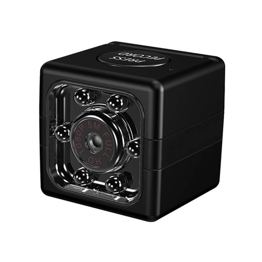 Mini Webcam / Spy Camera webkamera, FullHD 1080p 30fps, Windows, Linux, MacOS kompatibilní, USB, FX01, černá