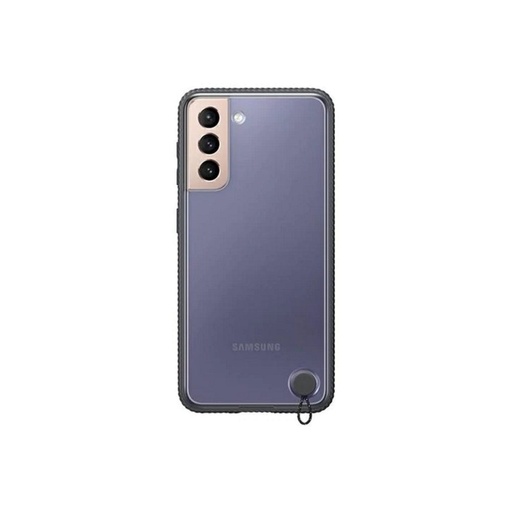Samsung Galaxy S21 průhledný protective tovární tvrdý zadní kryt, černá