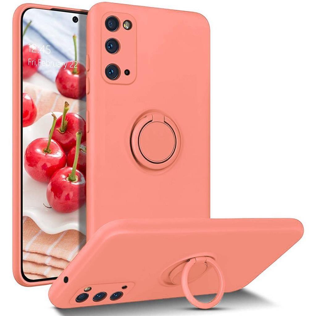 Samsung Galaxy A52 4G/A52 5G/A52s 5G finger grip mágneses hátlap tok (Barack)