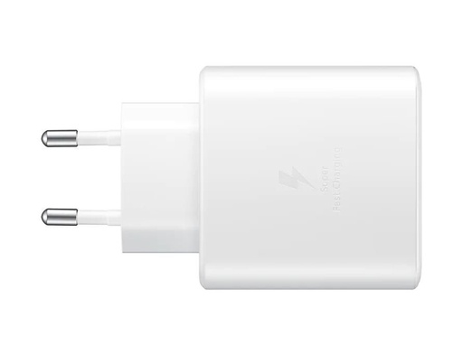 Samsung síťový nabíječka USB-C s kabelem 45W (Bílá)