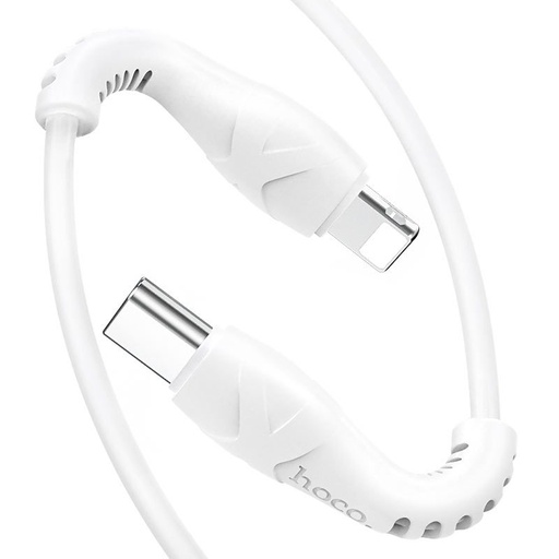 Hoco X55 lightning kabel (PD rychlonabíječka), 1M, 3A, 20W, bílá