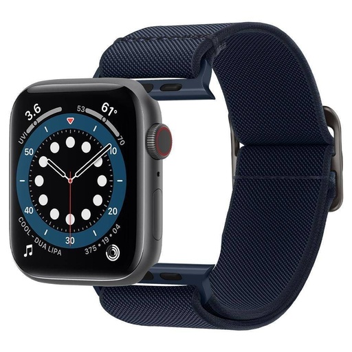 Apple Watch Series 1/2/3/4/5/6(42/44mm) Spigen fit lite řemínek, azurová