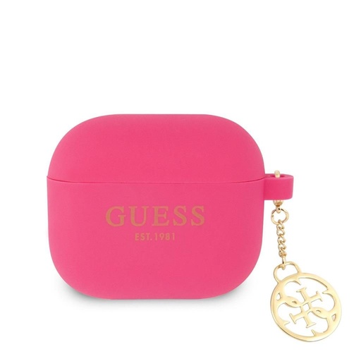 AirPods 3 Guess 4G Charms pouzdro (Růžová) - GUA3LSC4EF