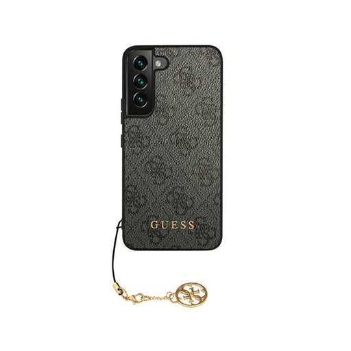 Samsung Galaxy S22 Plus GUESS 4G Charms zadní kryt (Šedá - GUHCS22MGF4GGR)