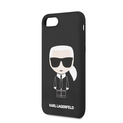 Apple iPhone 7 / iPhone 8 / iPhone SE 2020 / iPhone SE 2022 Karl Lagerfeld Full Body pro pouzdro (Černá - KLHCI8SLFKBK)