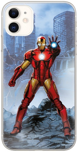 Apple iPhone 13 Pro Iron Man 006 zadní kryt (Modrá)