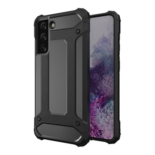 Samsung Galaxy S21 FE armor odolný proti nárazu zadní kryt, černá