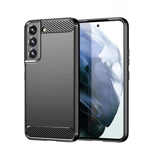 Samsung Galaxy S22 forcell carbon zadní kryt (Černá)