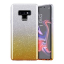 Samsung Galaxy S21 FE bling hátlap tok, (Arany)
