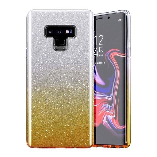 Samsung Galaxy S21 FE bling zadní kryt, (Zlatá)