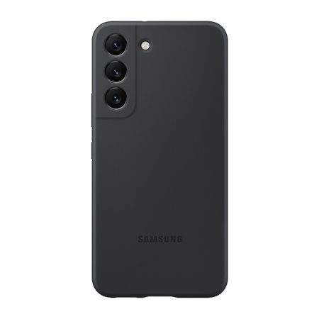 Samsung Galaxy S22 silicone cover tovární zadní kryt, černá - EF-PS901TBE