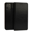 Samsung Galaxy A13 5G / A04S eredeti bőr notesz tok (Fekete)