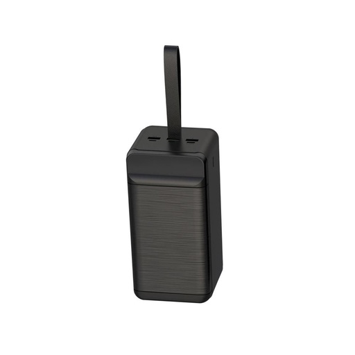 XO PR160 power bank 80000 mAh (Černá) – rychlé nabíjení PD 20W + QC 22.5W, Lightning vstup, 3 vstup, 3 výstup