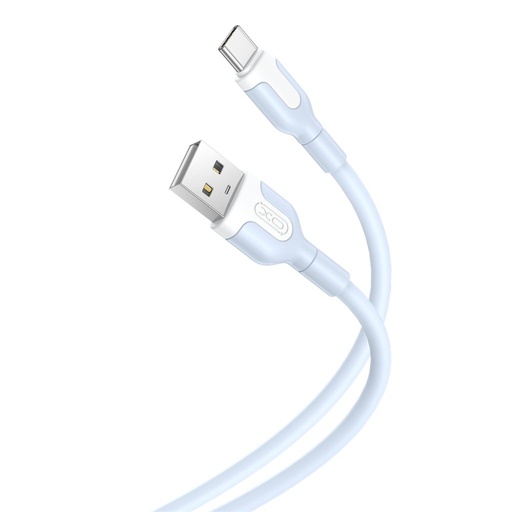 XO NB212 USB-C datový kabel (Modrá) – 2.1A
