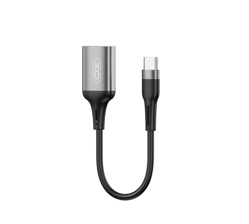 XO NB201 USB-C OTG adapter (Černá) – USB 2.0, 480 Mbps přenos dat