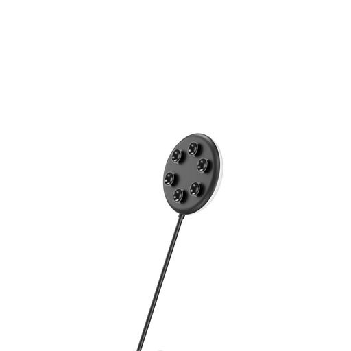 XO CX006 s přísavkou bezdrátový nabíječka (max 15W), černá - bílá
