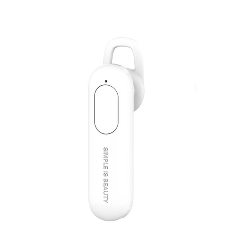 XO BE4 bluetooth headset, bílá