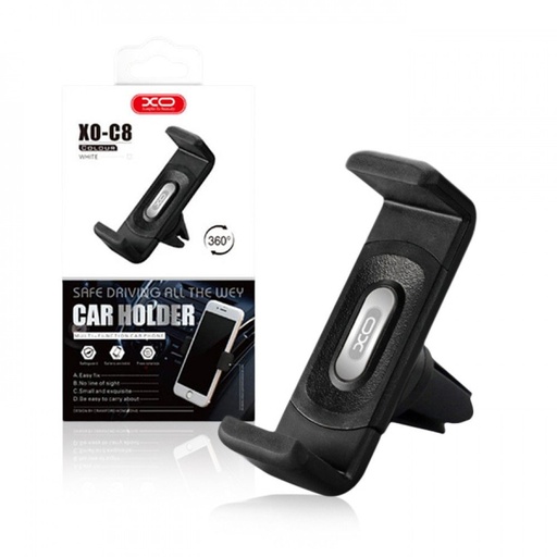 XO C8 držák do auta (na ventilační mřížku), černá
