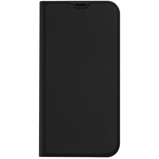 Apple iPhone 13 DUX DUCIS skin kůže knížkové pouzdro (Černá)