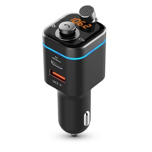 Tech Protect C72 PRO FM transmitter, černá