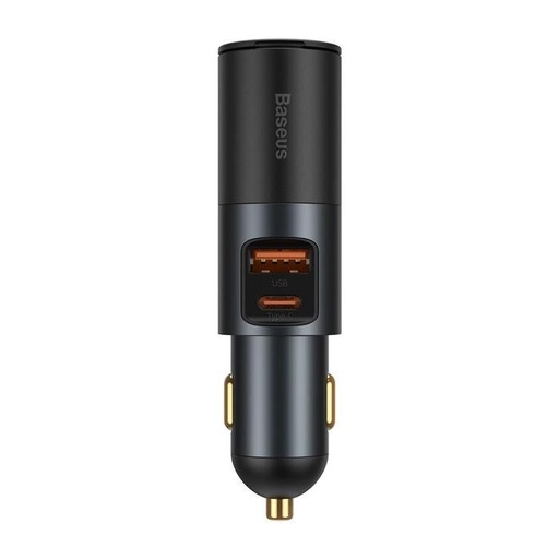 Baseus CCBT-C0G autní rychlonabíječka (PD + QC nabíjení), šedá