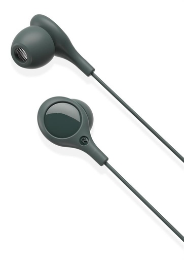 XO EP46 drátový sluchátka, s mikrofonem, 3,5mm Jack s konektorem, zelená