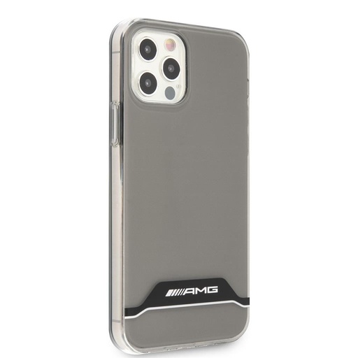 Apple iPhone 12/12 Pro AMG silikonový zadní kryt (Průhledný) - AMHCP12MTCBW