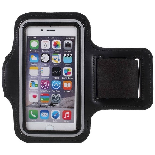 Nemo AP05 armband pouzdro karra upevnitelný pouzdro na telefon pro běh jakýkoli pro telefon 7"- do velikosti (Černá)