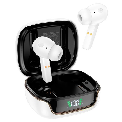 Hoco EW18 bezdrátový headset, bílá