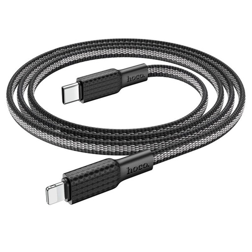Hoco X69 lightning kabel (PD rychlonabíječka), černo-bílá