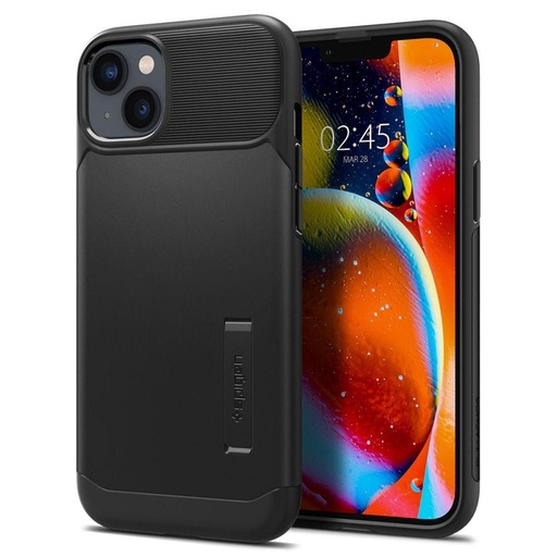 Apple iPhone 14 Plus Spigen slim armor odolný proti nárazu zadní kryt (Černá)