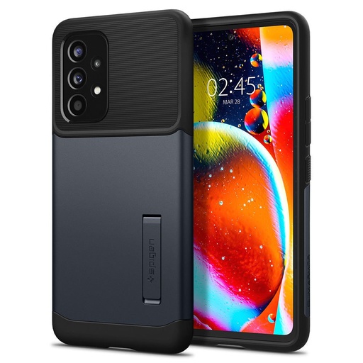 Samsung Galaxy A53 Spigen slim armor odolný proti nárazu zadní kryt (Modrá)