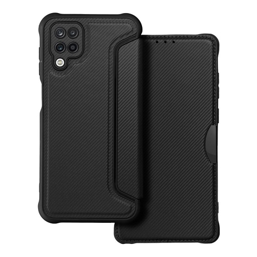 Apple iPhone 12 Pro Razor magnetický odolný proti nárazu knížkové pouzdro (Černá)