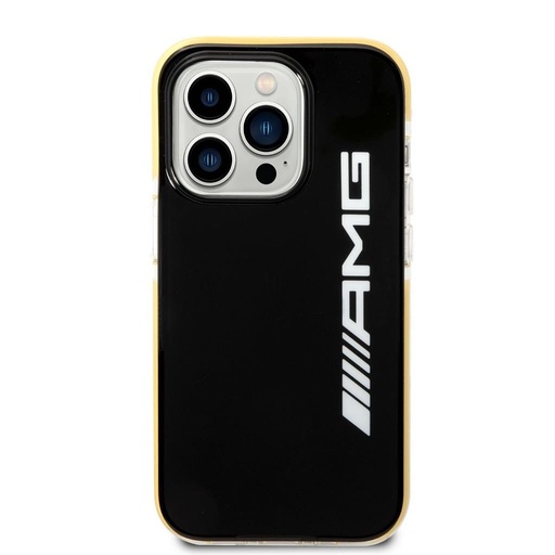 Apple iPhone 14 Pro AMG silikonový zadní kryt (Černá) - AMHCP14L2SPCK