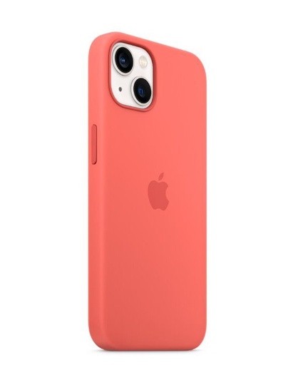 Apple iPhone 13 Silicone Magsafe tovární zadní kryt (Růžová)