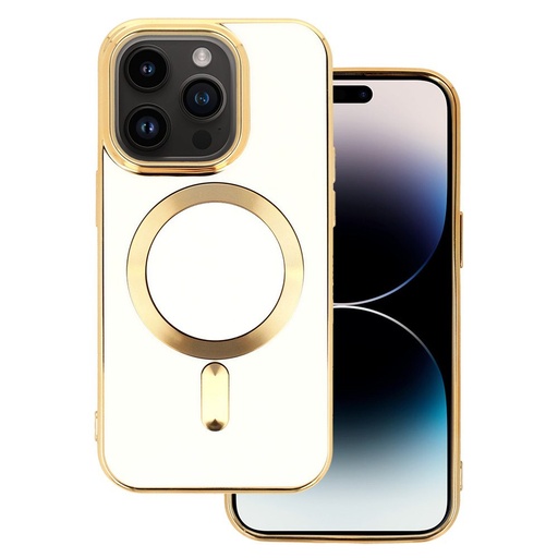 Apple iPhone 14 Beauty magsafe zadní kryt (Bílá)