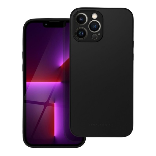 Apple iPhone 13 Pro Max Roar matný sklo zadní kryt (Černá)