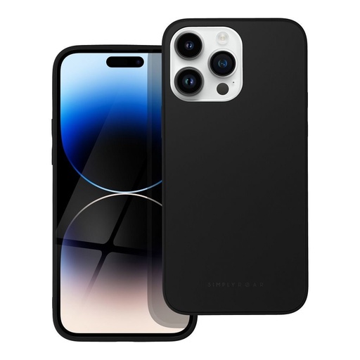 Apple iPhone 14 Pro Max Roar matný sklo zadní kryt (Černá)