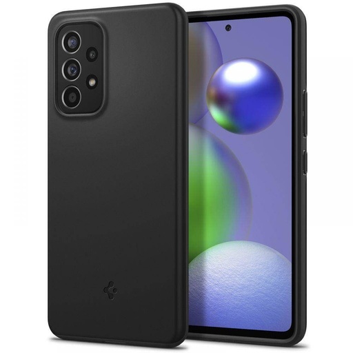 Samsung Galaxy A53 5G Spigen thin fit prémiový zadní kryt (Černá)