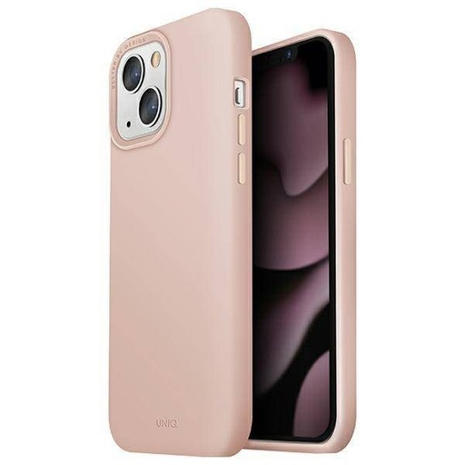 Apple iPhone 13 UNIQ Lino Hue magsafe zadní kryt (Růžová)