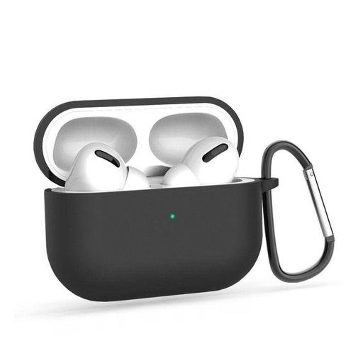 Apple Airpods Pro Tech Protect Icon pouzdro držák s háčkem (Černá)
