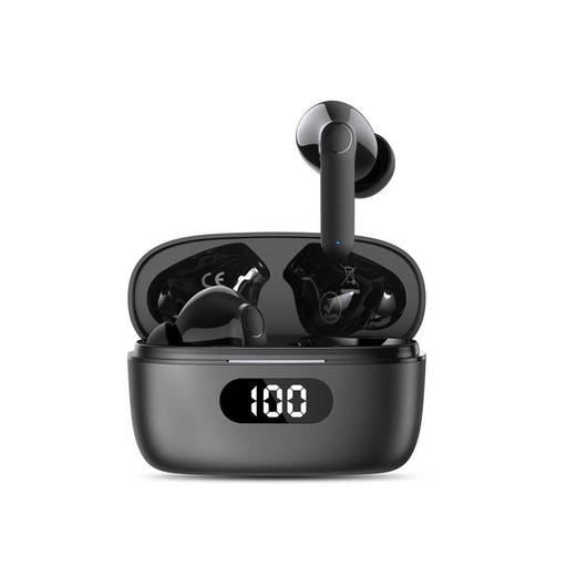 XO G9 bezdrátový headset (s potlačením hluku), černá