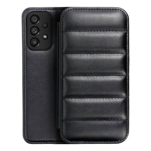 Samsung Galaxy A13 4G Puffer book knížkové pouzdro, černá