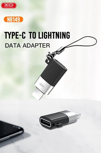 XO NB149-D USB-C–Lightning adaptér adapter (Černá)